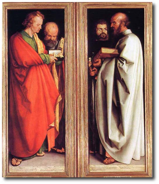 The Four Apostles by Albrecht Dürer