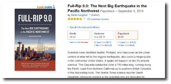 Tsunami Earthquakes Northwest